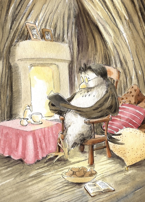owl the reader - picture 1