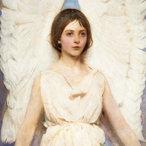 Postcard angel