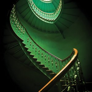 green staircase in wrocław - picture 1