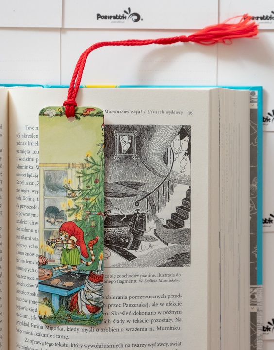finus at christmas - bookmark - picture 2