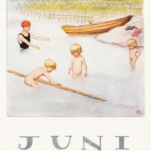 Collection months by elsa beskow - june
