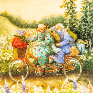 Kolekcja old ladies - wycieczka rowerowa