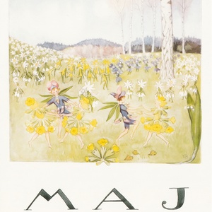 Collection months by elsa beskow - may