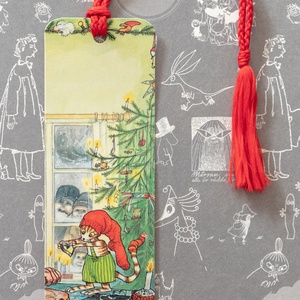 finus at christmas - bookmark - picture 1