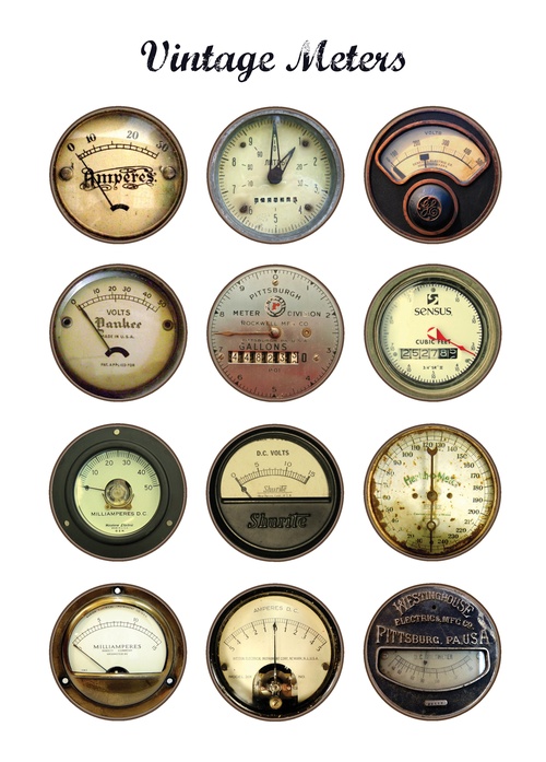 vintage meters - picture 1