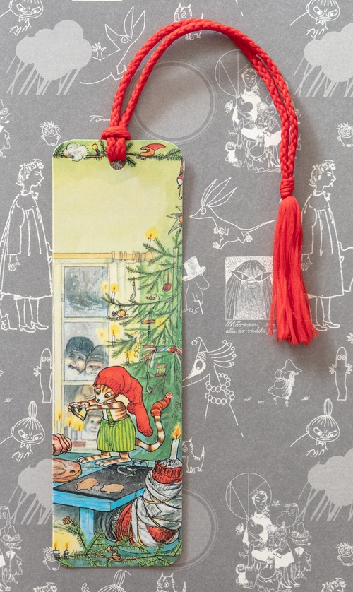 finus at christmas - bookmark - picture 1