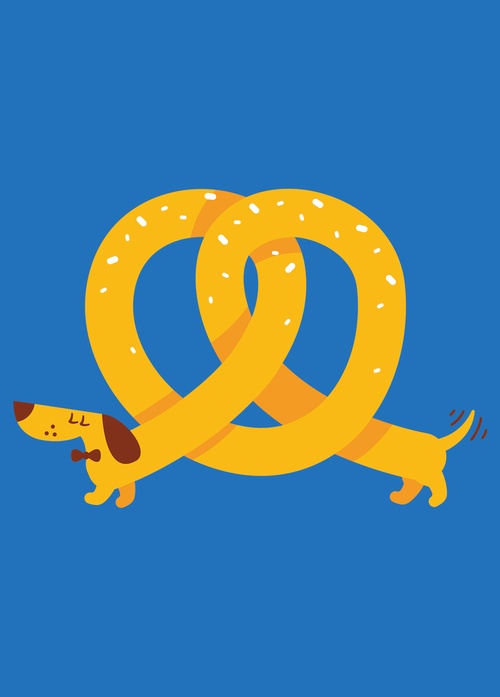 pretzel dachshund - picture 1