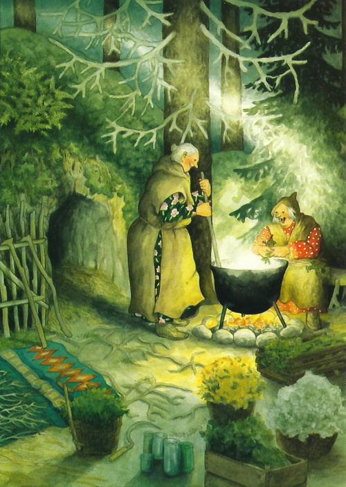 cooking in cauldron - picture 1