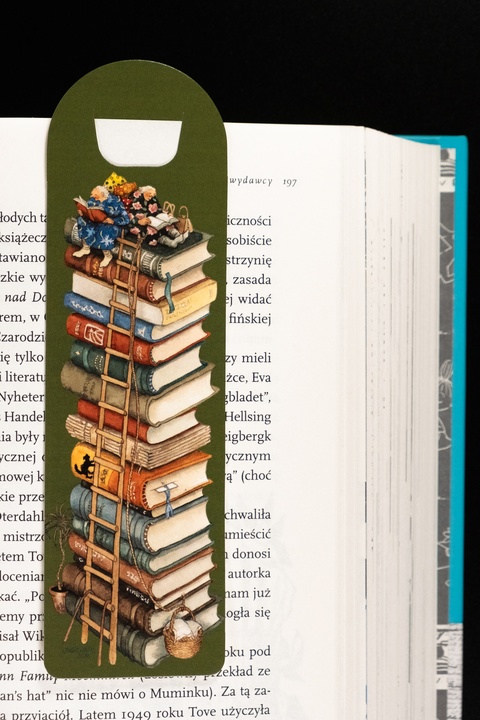 old ladies - bookmark (green) - picture 3