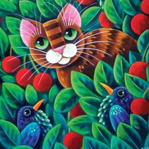 Collection fabulous painting - cherry charming