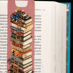 old ladies - bookmark (pink) - picture 3