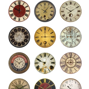 vintage clock faces - picture 1