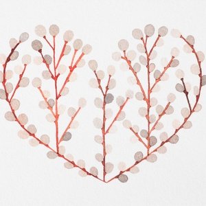 Kolekcja hearts of nature - wierzbowe serce