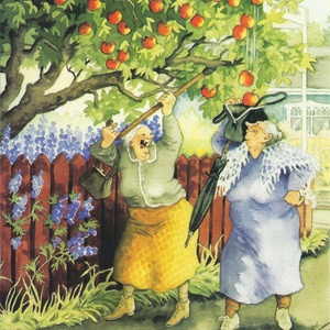 shaking apples - picture 1