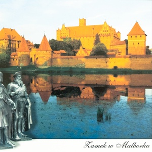 Postcard malbork castle #2