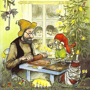 Kolekcja pettson i findus - świąteczne pierniczki