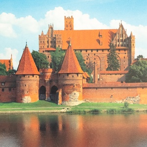 Postcard malbork castle #6