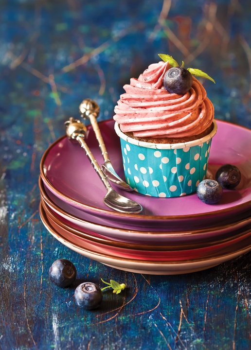 blueberry cupcake - picture 1