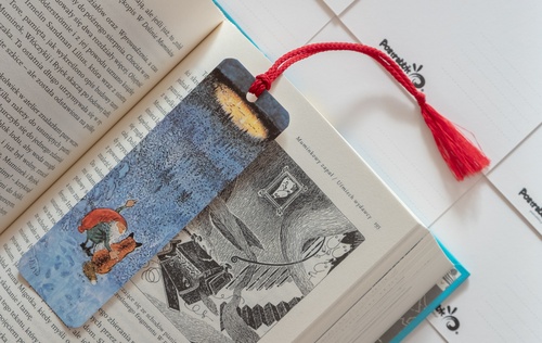 gnome with fox - bookmark - picture 3