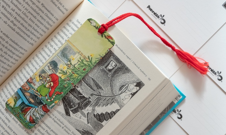 świąteczny findus - zakładka do książki - zdjęcie 3