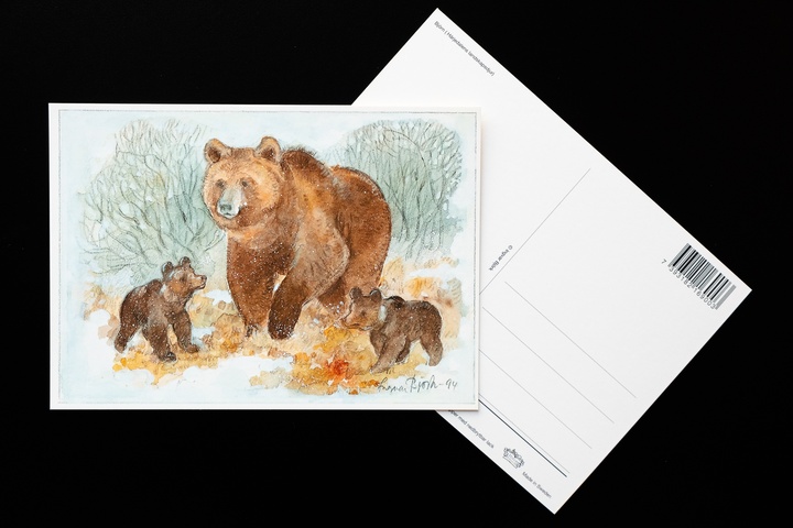 she-bear with cubs - picture 2