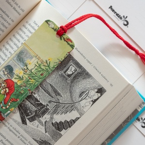 świąteczny findus - zakładka do książki - zdjęcie 3