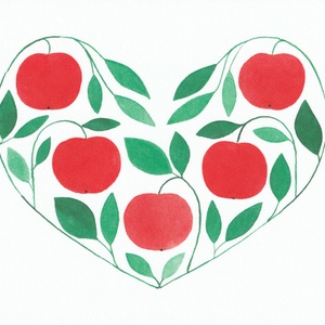 jabłkowe serce - zdjęcie 1
