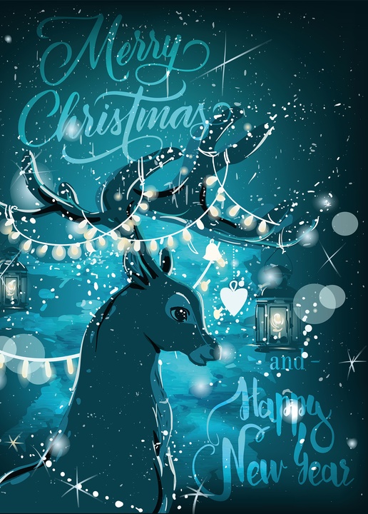 christmas deer - picture 1