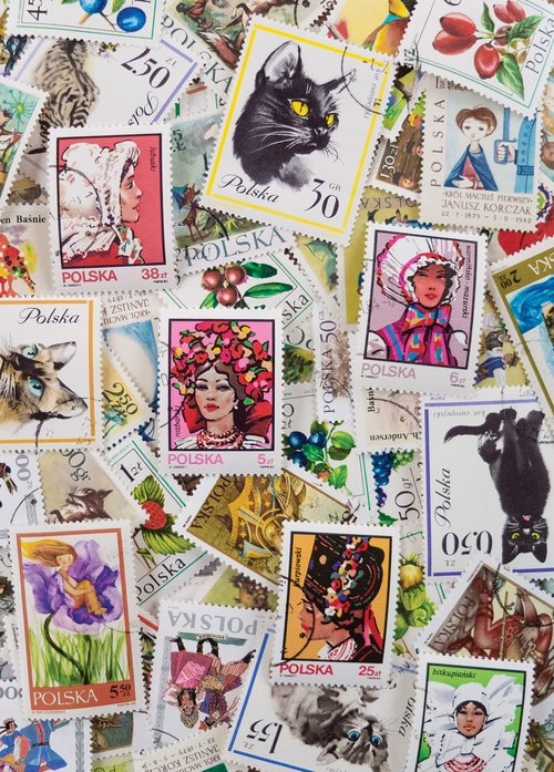 znaczki pocztowe - zdjęcie 1
