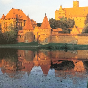 Postcard malbork castle #7