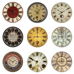 Kolekcja multi - stare tarcze zegarów