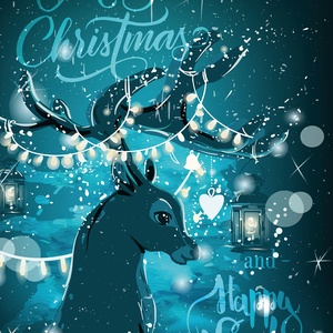 christmas deer - picture 1