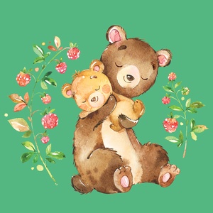 Collection mums & babies - bears