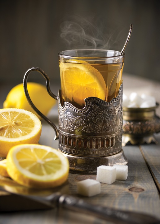 herbata z cytryną - zdjęcie 1